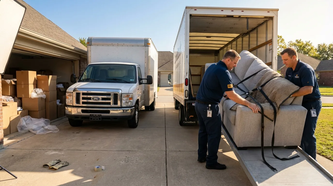 DIY truck vs professional crew comparison in Willow Springs